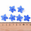 Frosted Acrylic Bead Caps MACR-S371-05A-751-4
