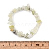 Unisex Chip Natural New Jade Beaded Stretch Bracelets BJEW-S143-50-5