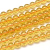Natural Quartz Crystal Beads Strands X-G-H1648-8mm-03S-AA2-1