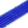 Transparent Glass Beads Strands EGLA-A044-T4mm-MD31-1