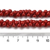 Dyed Synthetic Coral Beads Strands CORA-P010-04B-4