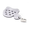 430 Stainless Steel Tortoise Shaped Table Cover Tablecloth Weights STAS-WH0015-09P-2