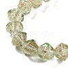 Handmade Gold Sand Lampwork Beads LAMP-Q036-04F-3