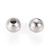 Tarnish Resistant 304 Stainless Steel Hollow Round Seamed Beads X-STAS-R032-4mm-2