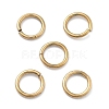 Ion Plating(IP) 304 Stainless Steel Open Jump Rings STAS-M081-02G-02-1