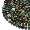 Natural African Bloodstone Beads Strands LS-G-P573-B13-01-3