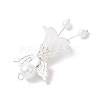 Frosted Acrylic Pendants PALLOY-JF04048-01-4