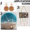 Beech Wooden Round Pieces LS-WOOD-WH0101-32B-7