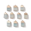 Natural Amazonite Pendants G-Q998-035E-2