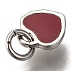 Enamel Brass Charms KK-G364-17P-03-2