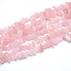 Natural Rose Quartz Beads Strands G-O049-C-60-1