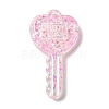 Acylic Pendant with Glitter Powder OACR-H035-01D-1
