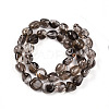Natural Smoky Quartz Beads Strands G-R439-30A-01-2