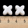 Opaque Acrylic European Beads SACR-L007-033A-3