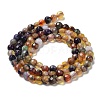 Natural Agate Beads Strands G-Q1000-01A-2