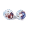 Vintage Handmade Porcelain Beads PORC-N013-18-14-2