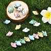 20Pcs 5 Colors Handmade Porcelain Beads PORC-CJ0001-19-6