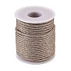 Polyester Braided Metallic Cord with Inner Core OCOR-NH0001-02A-2