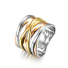 Cross 304 Stainless Steel Finger Rings FS-WG16BAC-20-1