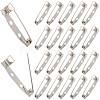 120Pcs Iron Brooch Findings IFIN-SP0001-35P-1