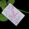 Self Adhesive Acrylic Rhinestone Stickers LS-STIC-PW0012-04B-02-1