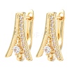 Brass Earring Findings KK-D108-01G-1