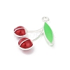 Alloy Enamel Pendants PALLOY-R151-43P-02-2