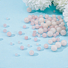 HOBBIESAY 120Pcs 4 Sizes Natural Rose Quartz Beads G-HY0001-01-4