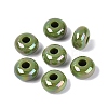 Opaque Acrylic European Beads OACR-E033-19O-1
