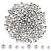 Unicraftale 200Pcs 4 Styles 304 Stainless Steel Spacer Beads STAS-UN0052-49-1