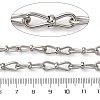 304 Stainless Steel Infinity Link Chains CHS-S012-07P-3