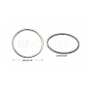 Non-Tarnish 304 Stainless Steel Linking Ring X-STAS-S079-12C-A-2