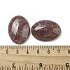 Natural Strawberry Quartz Cabochons G-C115-01B-18-3
