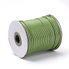 Braided Korean Waxed Polyester Cords YC-T002-0.8mm-124-2