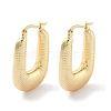 Brass Hoop Earrings EJEW-H301-01G-07-1