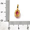 Ion Plating(IP) 304 Stainless Steel Rhinestone Pendants X-STAS-A104-11G-06-3