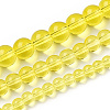Transparent Glass Beads Strands X-GLAA-T032-T6mm-12-4
