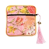 Chinese Style Floral Cloth Jewelry Storage Zipper Pouches LS-AJEW-D063-01F-2