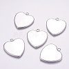 Tarnish Resistant 304 Stainless Steel Pendant Cabochon Settings STAS-E144-076B-2