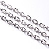 Nickel Free Iron Textured Cable Chains CHT104Y-N-1