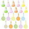 30Pcs 2 Styles Sports Opaque Resin Pendants RESI-CJ0005-35-1