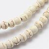 Synthetic Magnesite Bead Strands G-P228-43-4mm-3