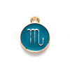 Alloy Enamel Pendants ENAM-S124-01A-05L-2