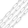 Unwelded Iron Paperclip Chains CH-S125-17A-02-1