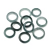 Natural Jadeite Linking Rings G-Z125-09A-1