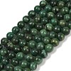 Natural African Jade Beads Strands G-K091-6mm-2