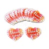 Coated Paper Thank You Greeting Card DIY-C070-01D-3