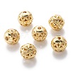 Alloy Hollow Beads PALLOY-P238-27G-RS-1