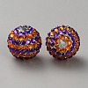 Halloween Theme Resin Rhinestone Beads RB-WH0003-08D-2