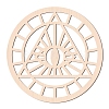 Laser Cut Wooden Wall Sculpture WOOD-WH0101-009-1